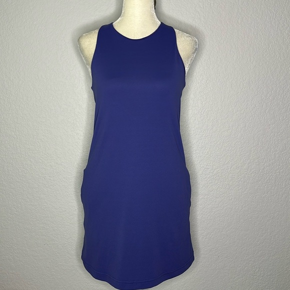 LULULEMON IVIVVA Paradise Play Sporty Dress Stoney Grape Purple Youth Size 14 - Picture 1 of 10